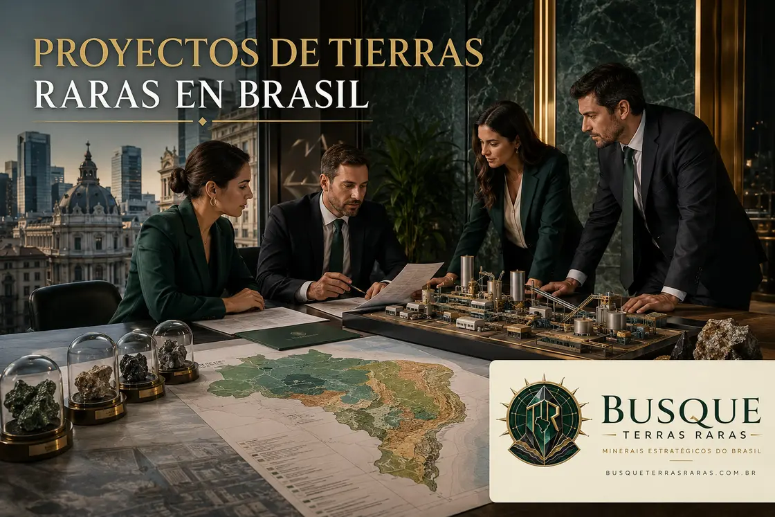 Proyectos de tierras raras en Brasil