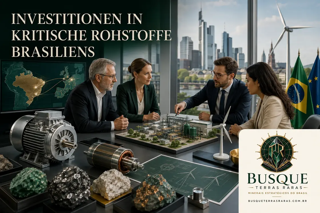 Investitionen in kritische Rohstoffe Brasiliens