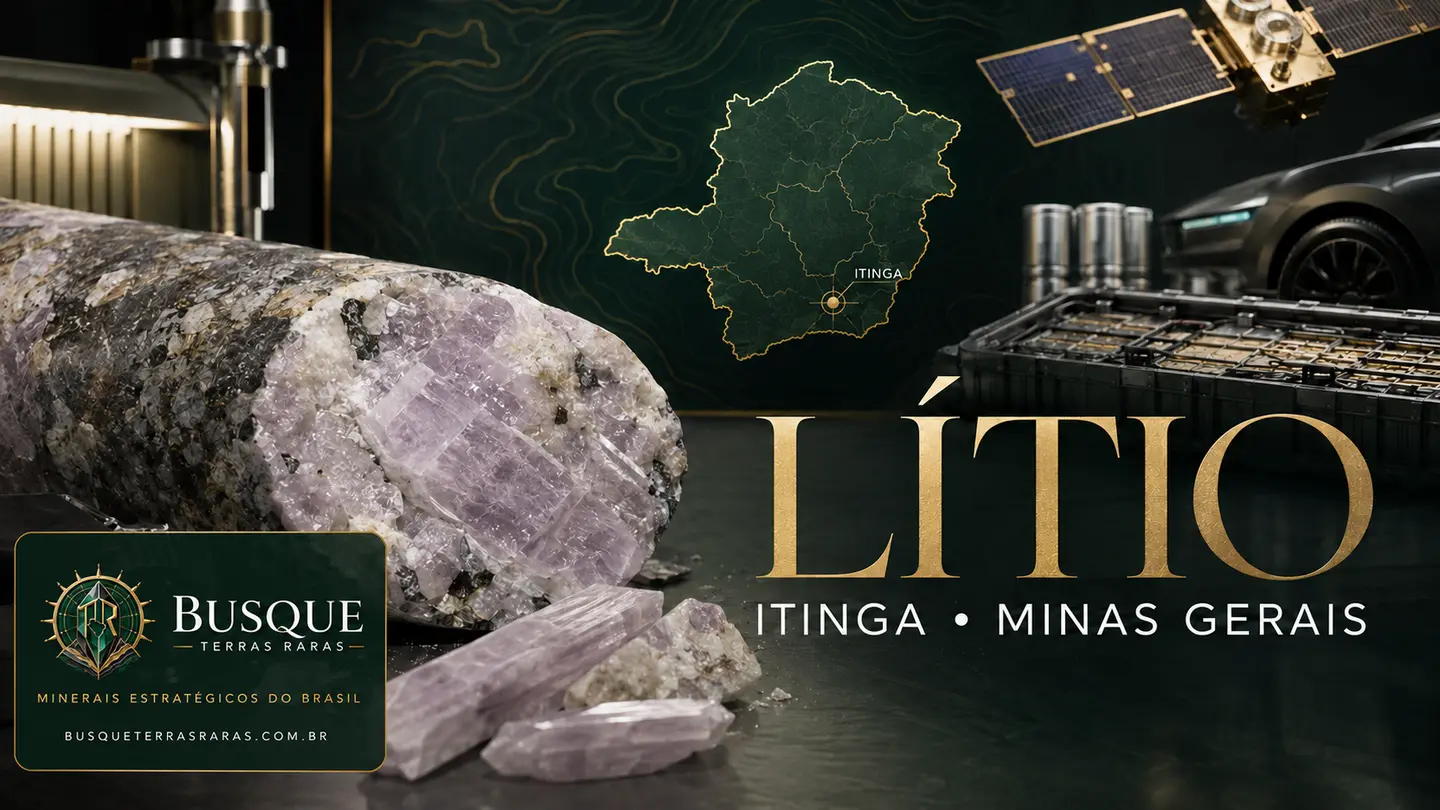 Lítio — Itinga, Minas Gerais