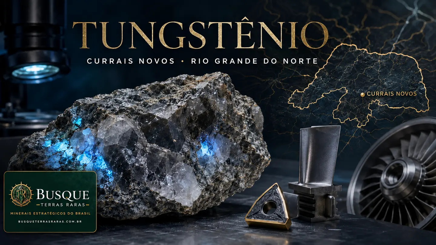 Tungstênio — Currais Novos, Rio Grande do Norte