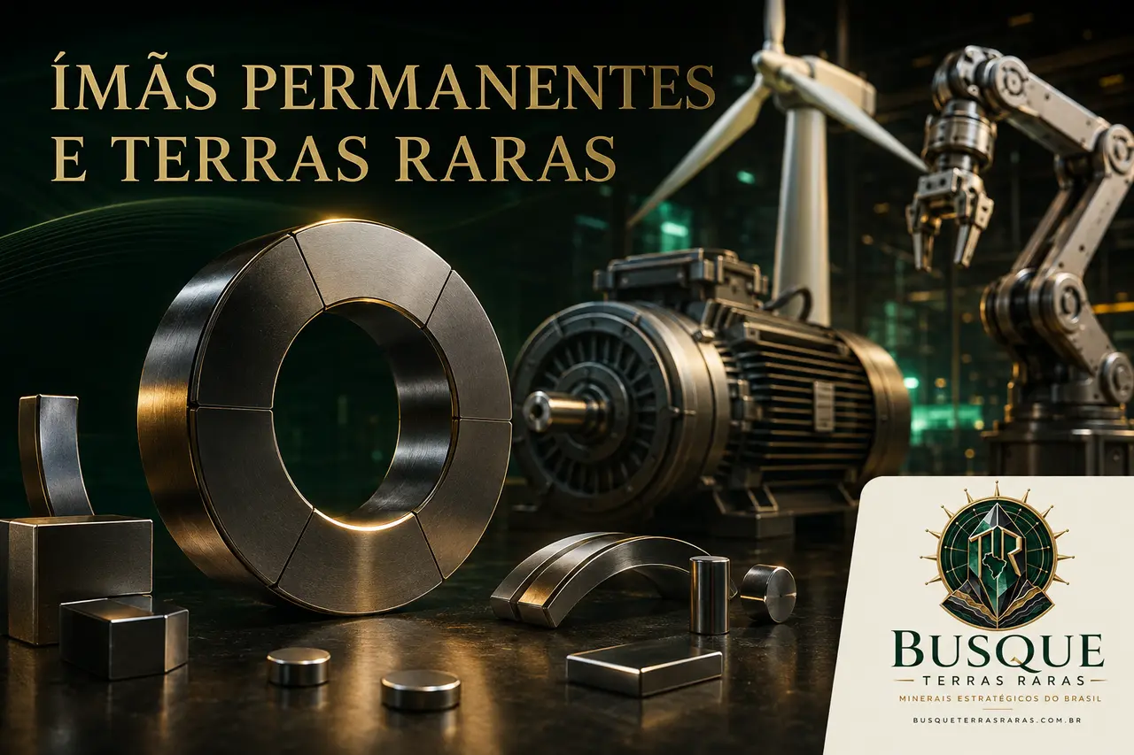 Ímãs permanentes e terras raras