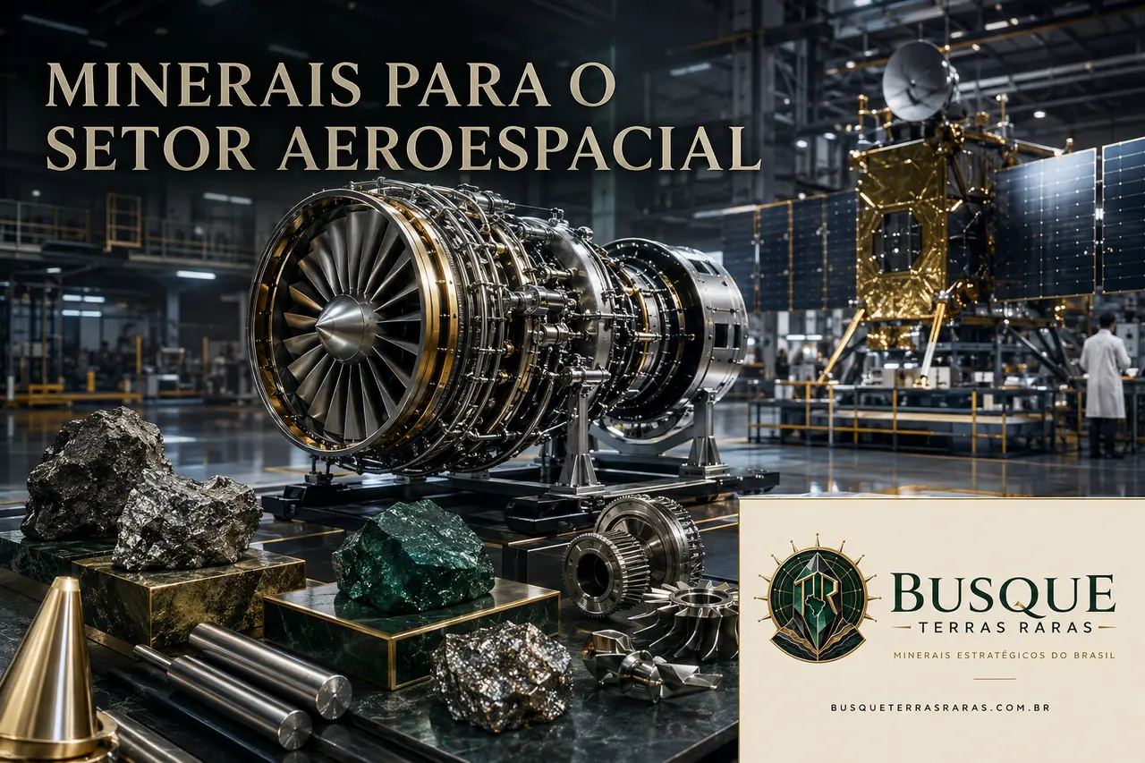 Minerais para o setor aeroespacial